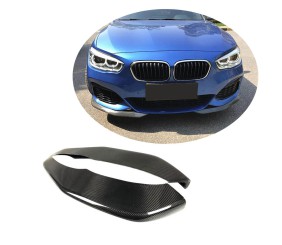 Накладки на передній бампер Flap (для M-Sport 2015-2019, Карбон) для BMW 1 серія F20/F21 рр