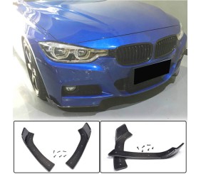 Накладки на передній бампер Flap (для F30 M-Sport, Карбон) для BMW 3 серія F30/F31 2012-2019 рр