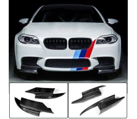 Накладки на передній бампер Flap (для F10 M5, Карбон) для BMW 5 серія F10/F11 2010-2016 рр