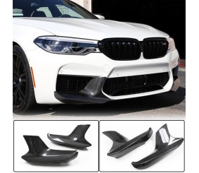 Накладки на передній бампер Flap (для M5 F90 2017-2020, Карбон) для BMW 5 серія G30/G31 рр