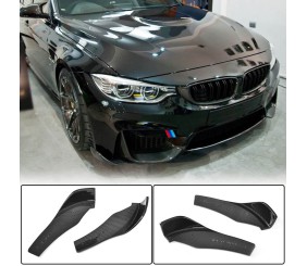 Накладки на передній бампер Flap V2 (для F80, Карбон) для BMW 3 серія F30/F31 2012-2019 рр