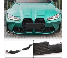 Накладки на передній бампер Flap (для G82/G83, Карбон) для BMW 4 серія G22/23/26 2020- рр