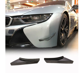 Накладки на передній бампер Flap (Карбон) для BMW I8 2014-2020 рр