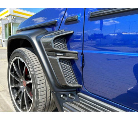 Карбонові вставки в обвіс BRB для Mercedes G сlass W463 2018-2024 рр