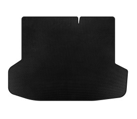Килимок в багажник (SD, Чорний) для Kia Rio 2005-2011 рр