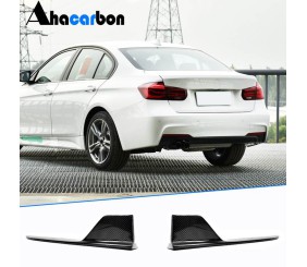 Накладки на задній бампер Flap (для F30 M-Sport, Карбон) для BMW 3 серія F30/F31 2012-2019 рр