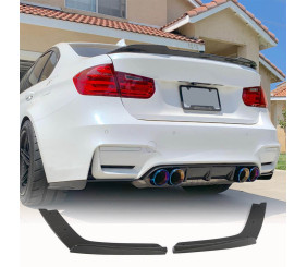 Накладки на задній бампер Flap V2 (для F82/F83, Карбон) для BMW 4 серія F32/F33/F36 2012-2020 рр