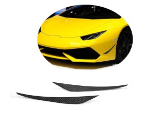 Накладка на передній бампер Flap V2 (Карбон) для Lamborghini Huracan 2014- рр