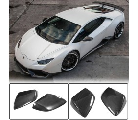Накладки на дзекрала (Карбон) для Lamborghini Huracan 2014- рр