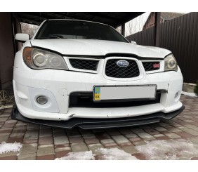 Передня лип накладка Niken Black (ABS) для Subaru Impreza 2000-2007 рр