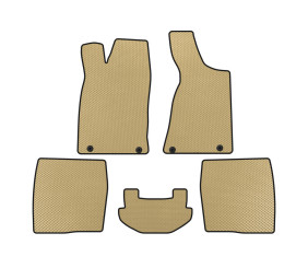 Килимки EVA (1987-1991, SD, Бежевий) для Ауди 80/90 рр
