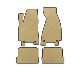 Килимки EVA (1991-1996, Купе, Бежевий) для Ауди 80/90 рр