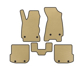 Килимки EVA (SW, Бежевий) для Ауди A4 B5 1994-2001 рр