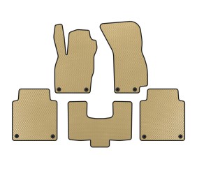 Килимки EVA (Long, Бежевий) для Ауди A8 2018- рр