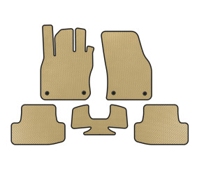 Килимки EVA (Бежевий) для Ауди Q2 2016- рр