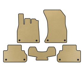 Килимки EVA (Бежевий) для Ауди Q5 2017-2025 рр