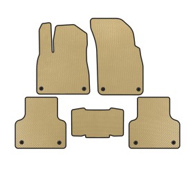 Килимки EVA (Бежевий) для Ауди Q8 2018- рр