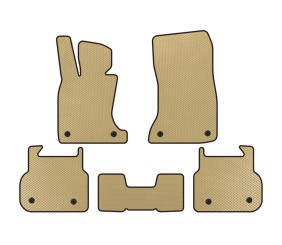 Килимки EVA (для F01, Бежевий) для BMW 7 серія F01/F02 2008-2015 рр