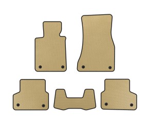 Килимки EVA (Бежеві) для BMW 5 серія G30/G31 2017-2023 рр