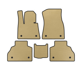 Килимки EVA (2 ряди, Бежевий) для BMW X7 G07 2019- рр