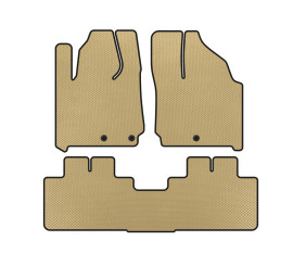 Килимки EVA (Бежевий) для Cadillac SRX 2010-2016 рр
