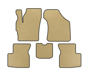 Килимки EVA (Бежевий) для Chery QQ 2003-2022 рр