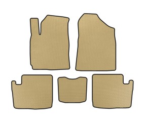 Килимки EVA (2005-2009, Бежевий) для Chery Tiggo 1 рр