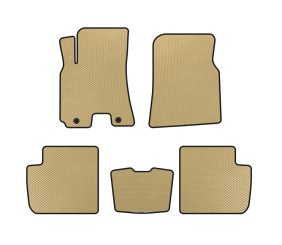 Килимки EVA (Бежевий) для Chery Tiggo 3 2005- рр