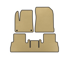 Килимки EVA (Бежевий) для Citroen Berlingo/Multispace 2018- рр