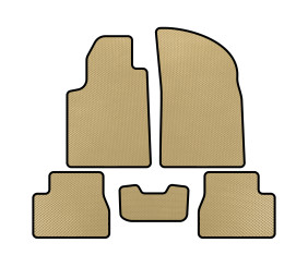 Килимки EVA (Бежевий) для Citroen C-3 2002-2009 рр