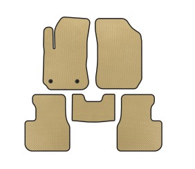 Килимки EVA (Бежевий) для Citroen Cactus 2014-2020 рр