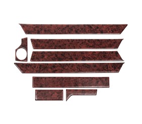 Накладки на панель (Meric) Дерево для Mercedes E-сlass W124 1984-1997 рр