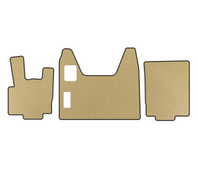 Килимки EVA (Бежевий) для DAF XF95 2002-2006 рр