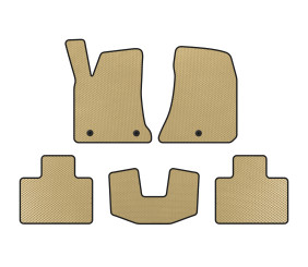 Килимки EVA (2015-2023, SD, Бежевий) для Dodge Charger рр