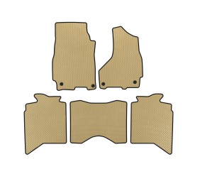 Килимки EVA (2013-2026, 5-ти місний, Бежевий) для Dodge RAM