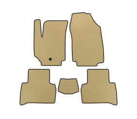 Килимки EVA (2007-2010, SW, Бежевий) для Fiat Croma рр