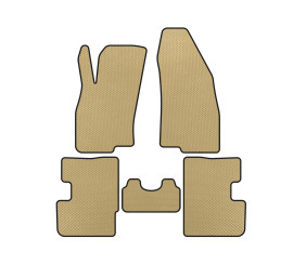 Килимки EVA (2011-2018, HB, 3-х дверний, Бежевий) для Fiat Punto Grande/EVO рр