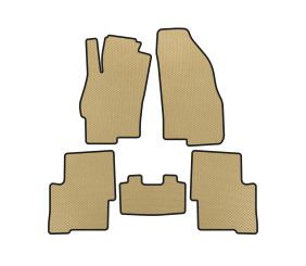 Килимки EVA (SD, Бежевий) для Fiat Linea 2006-2018 рр