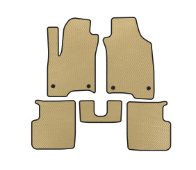 Килимки EVA (Бежевий) для Fiat Panda 2011-2023 рр