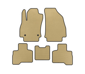 Килимки EVA (Для Qubo 2008-2016, Бежевий) для Fiat Fiorino/Qubo рр