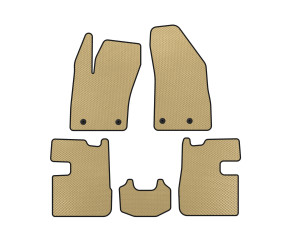Килимки EVA (SD, Бежевий) для Fiat Tipo 2016- рр