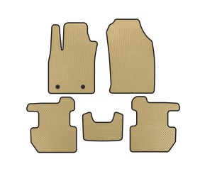 Килимки EVA (2018-2022 рр., Бежевий) для Ford Ecosport рр