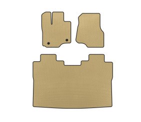 Килимки EVA (Raptor, Бежевий) для Ford F-150 2014-2021 рр