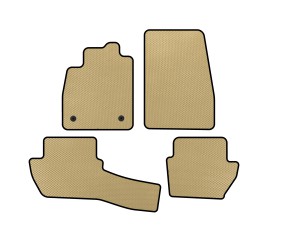 Килимки EVA (Бежевий) для Ford Fiesta 2017- рр