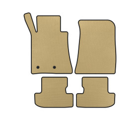 Килимки EVA (Купе, Бежевий) для Ford Mustang 2015-2023 рр