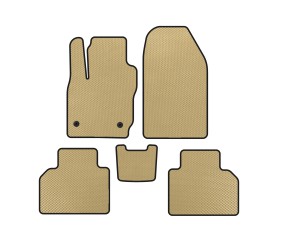 Килимки EVA (Бежевий) для Ford Courier 2014-2023 рр