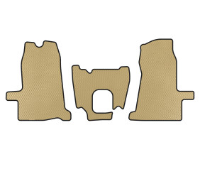 Килимки EVA (2000-2006, 1-20261, МКПП, Бежевий) для Ford Transit рр