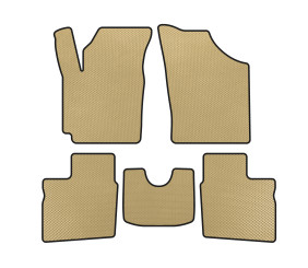Килимки EVA (2005-2009, SD, Бежевий) для Geely CK-1 рр