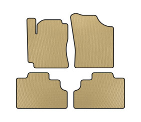 Килимки EVA (SD, Бежевий) для Geely CK-2 2008-2016 рр