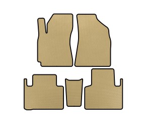 Килимки EVA (Бежевий) для Geely Emgrand X7 2011- рр